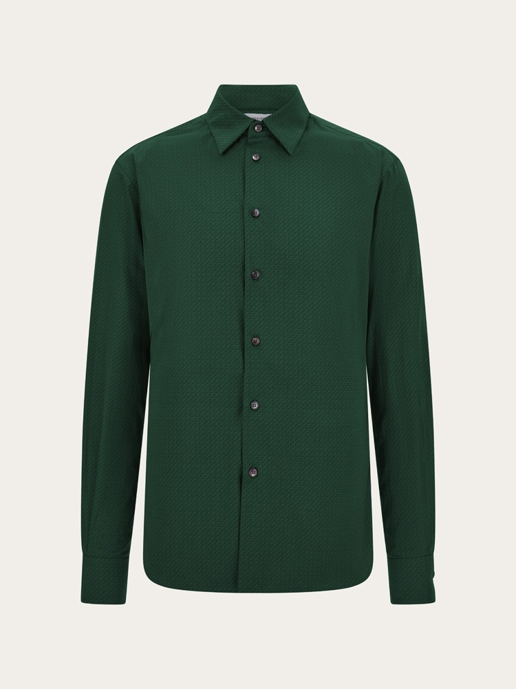 Micro-patterned shirt Gallery image 1