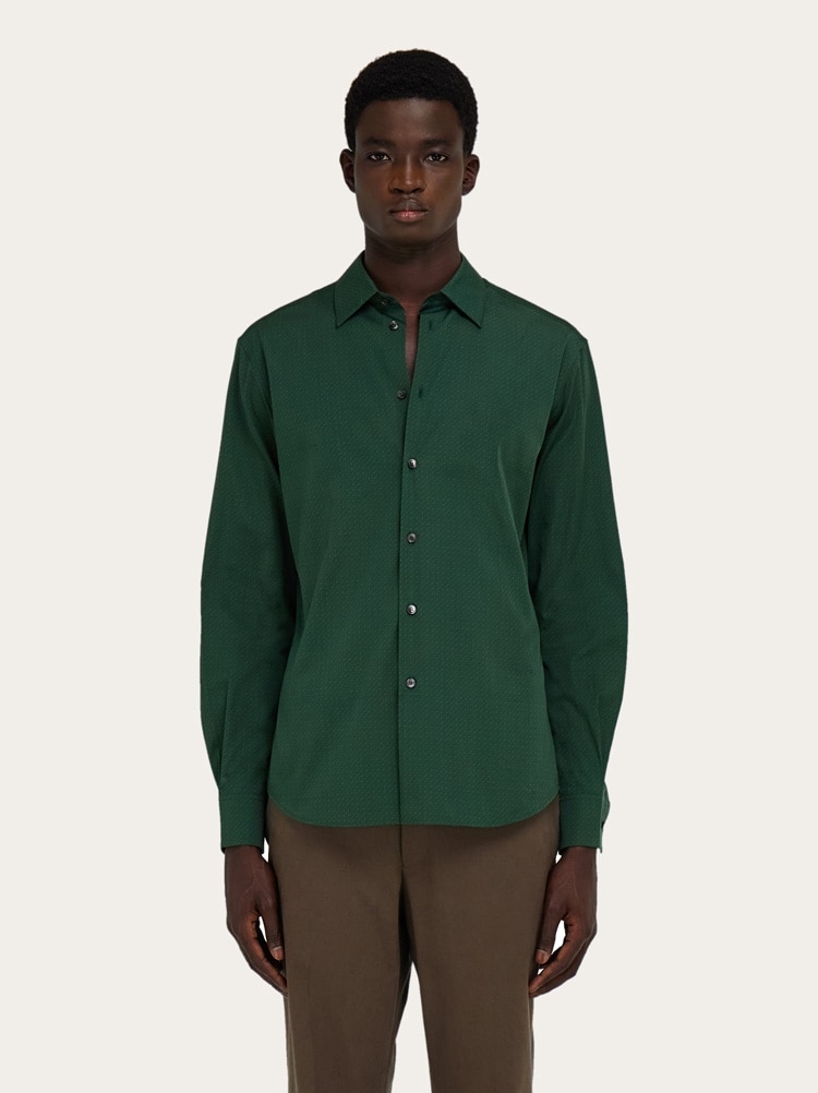 Micro-patterned shirt Gallery image 2