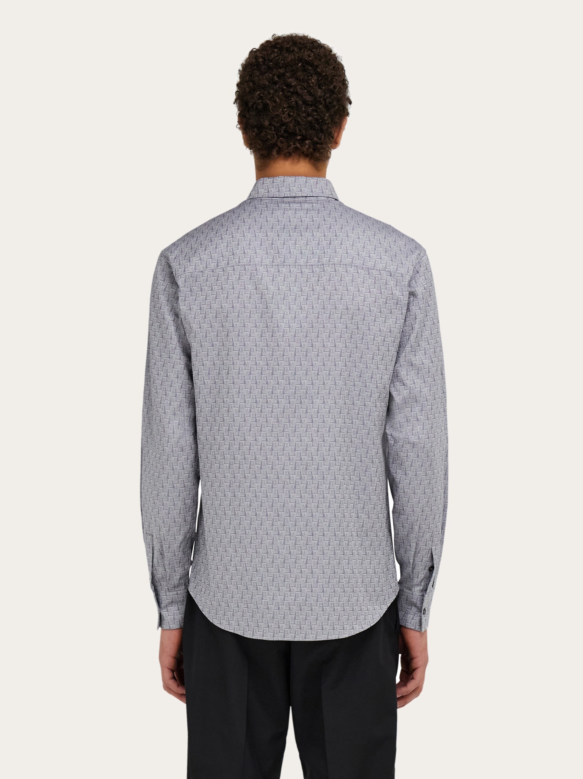 Ferragamo Monogram shirt - Men | Ferragamo