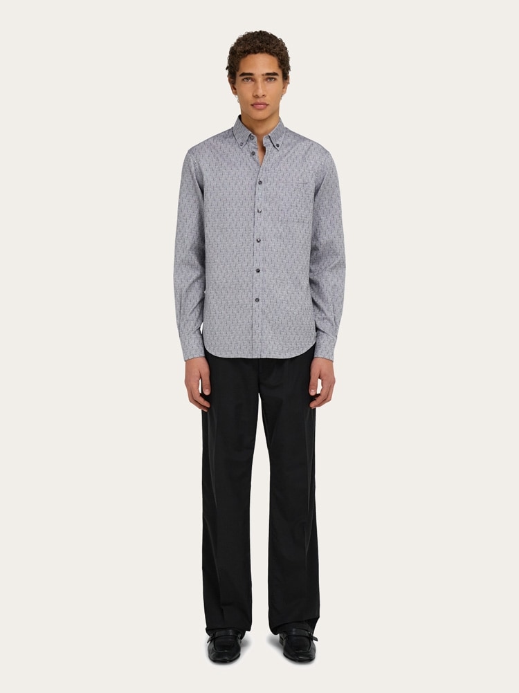 Ferragamo Monogram shirt Gallery image 6