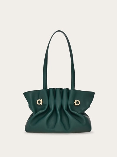 ★FERRAGAMO★フェラガモ ソフトバッグ（L） Soft-bag：フェラガモの新作レディースバッグ