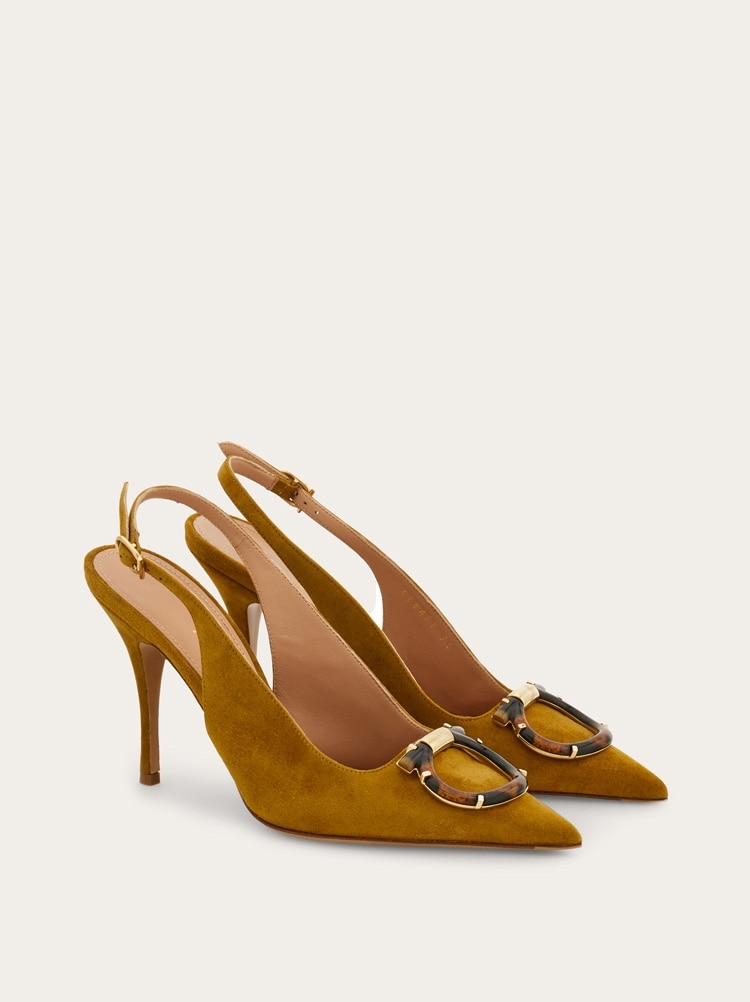 Slingback maxi Gancini Gallery image 2