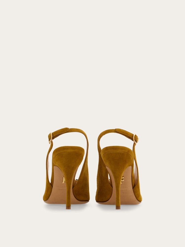 Slingback maxi Gancini Gallery image 5