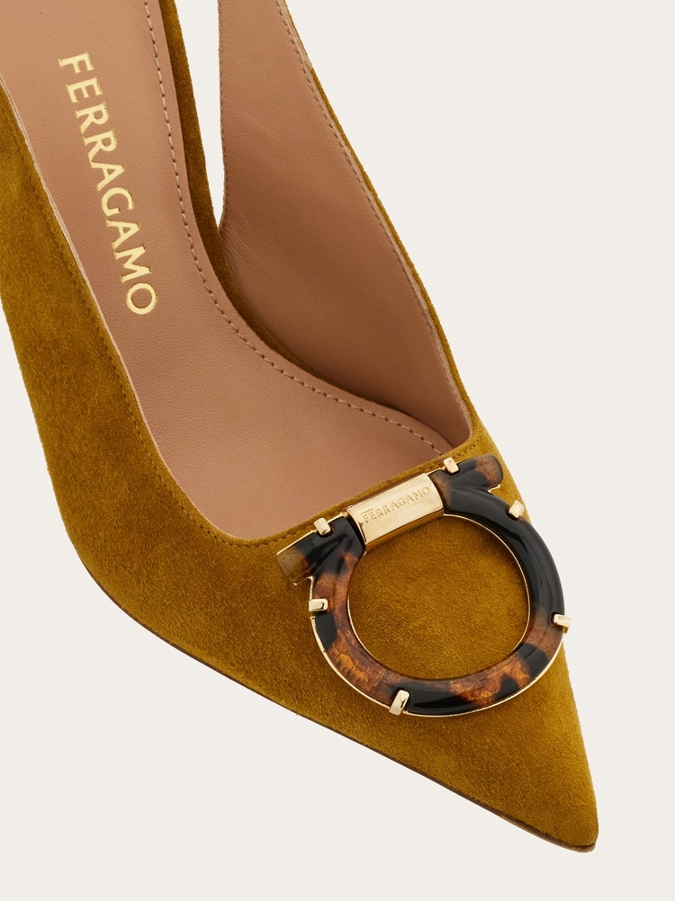 Slingback maxi Gancini Gallery image 6