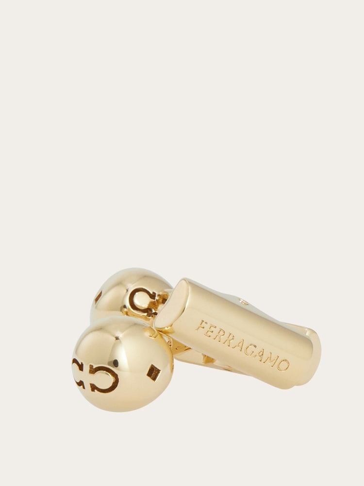 Gancini ball cufflinks Gallery image 4
