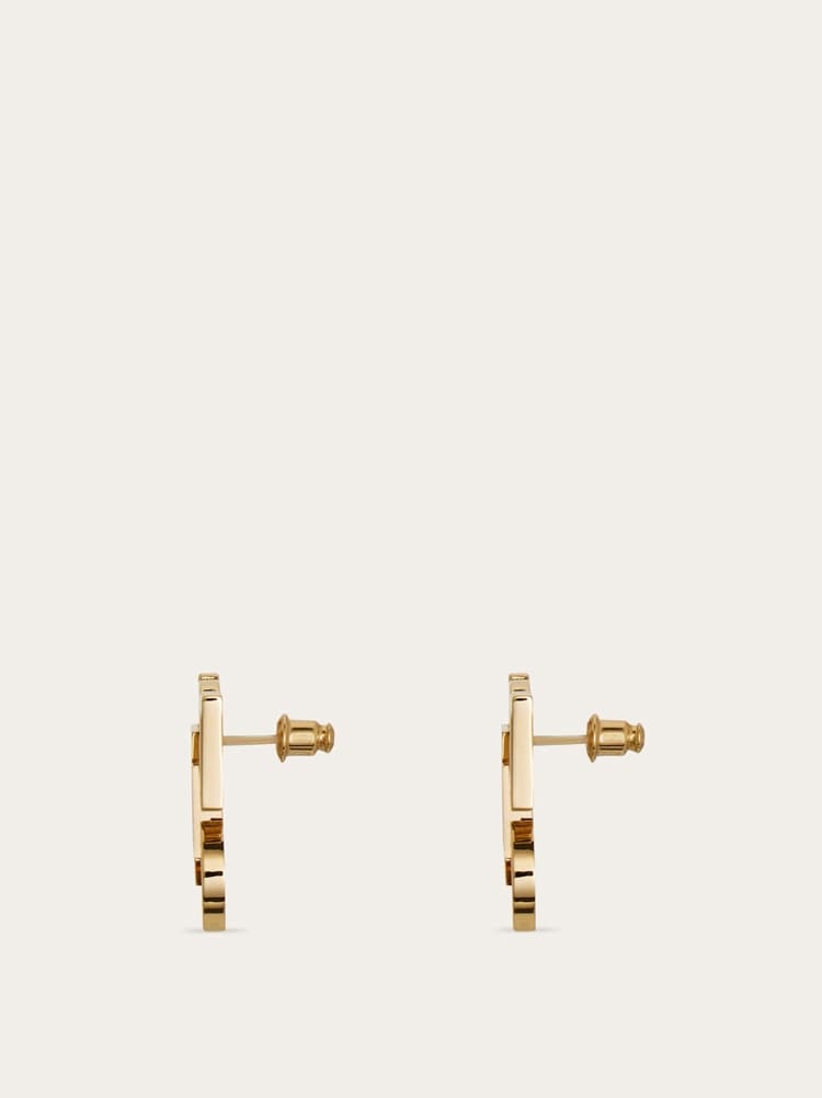 Four Gancini clip on earrings Gallery image 3