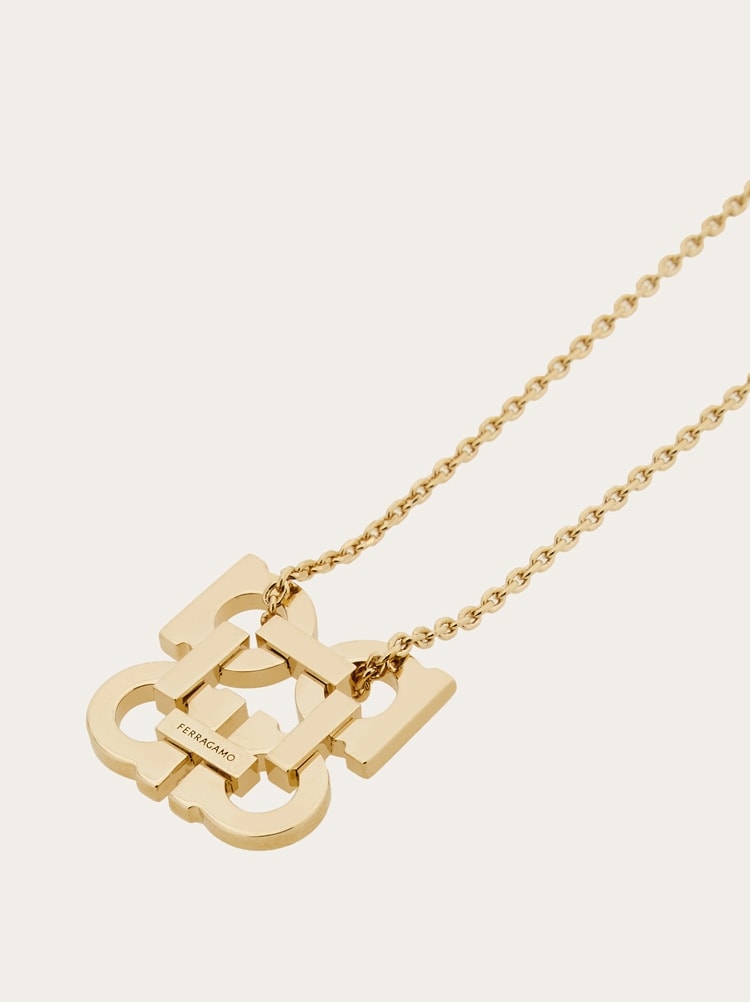 Four Gancini pendant necklace Gallery image 4