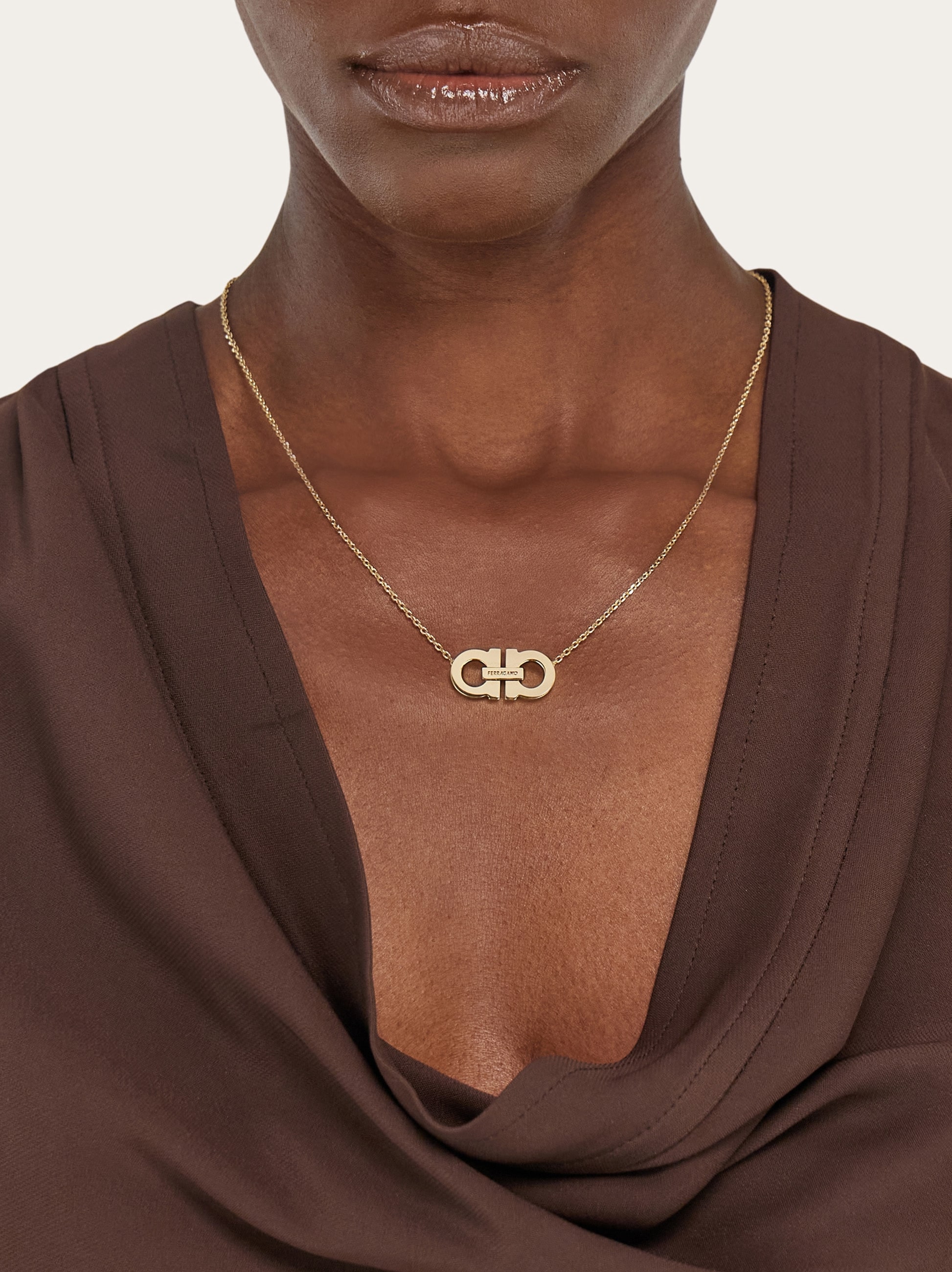 Gancini pendant necklace - Women | Ferragamo