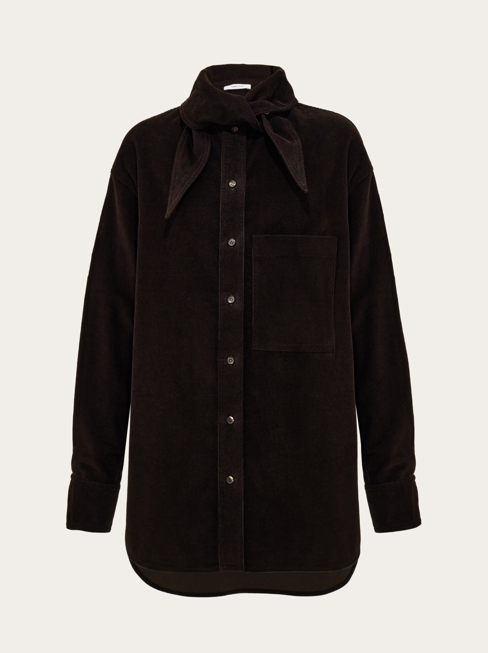 Surchemise en velours Femme Ferragamo