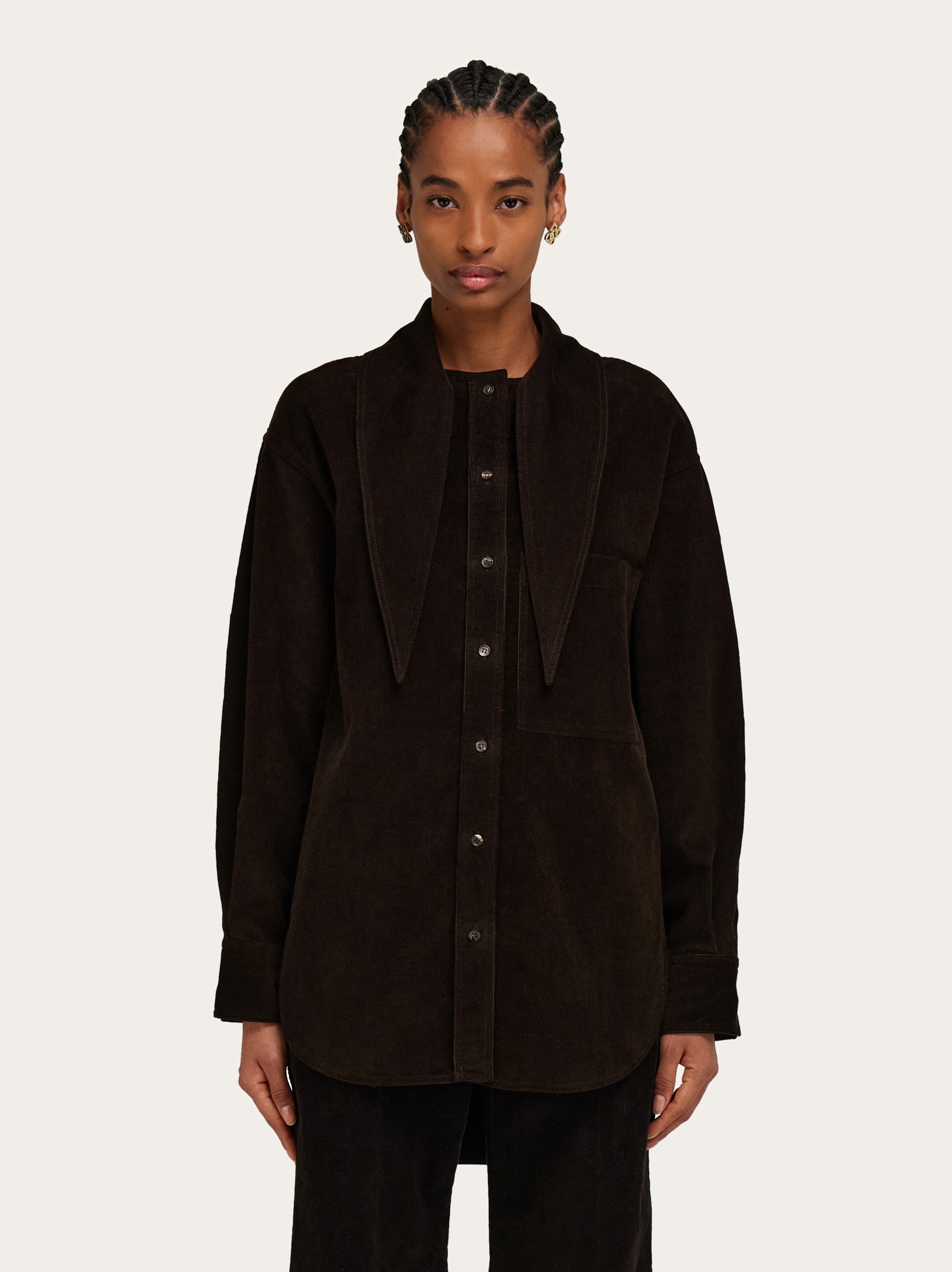 Velvet overshirt - Women | Ferragamo