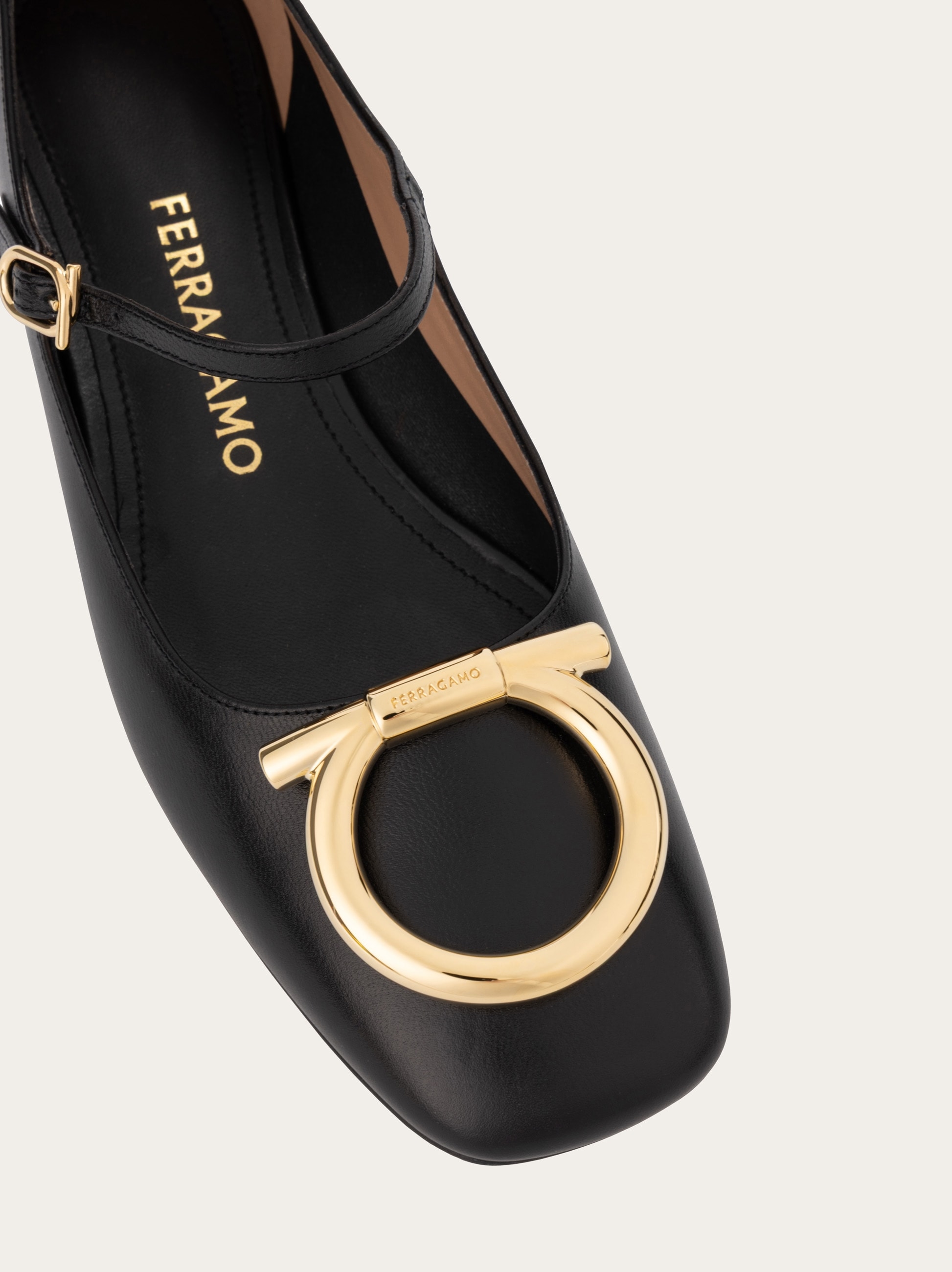 Maxi Gancini Mary Jane - Women | Ferragamo