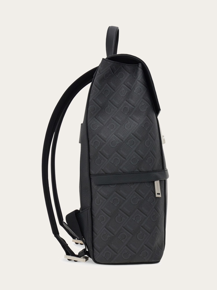 Ferragamo Monogram backpack with Gancini buckle Gallery image 3