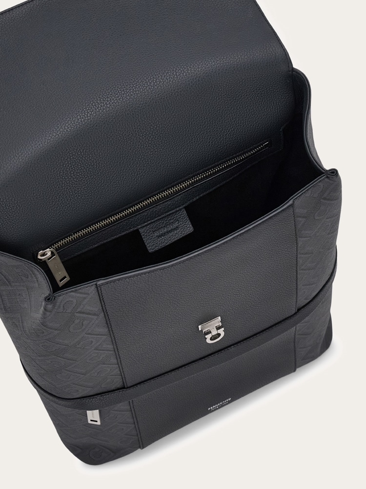 Ferragamo Monogram backpack with Gancini buckle Gallery image 5