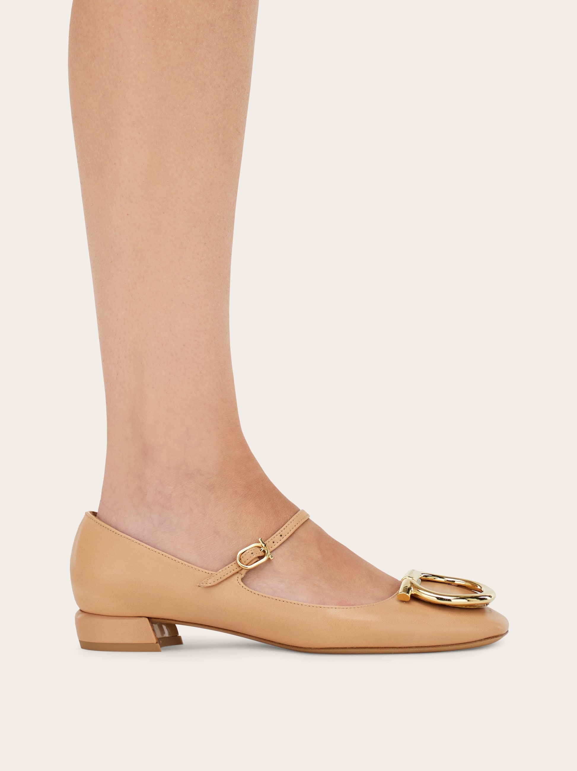 Maxi Gancini Mary Jane - Women | Ferragamo