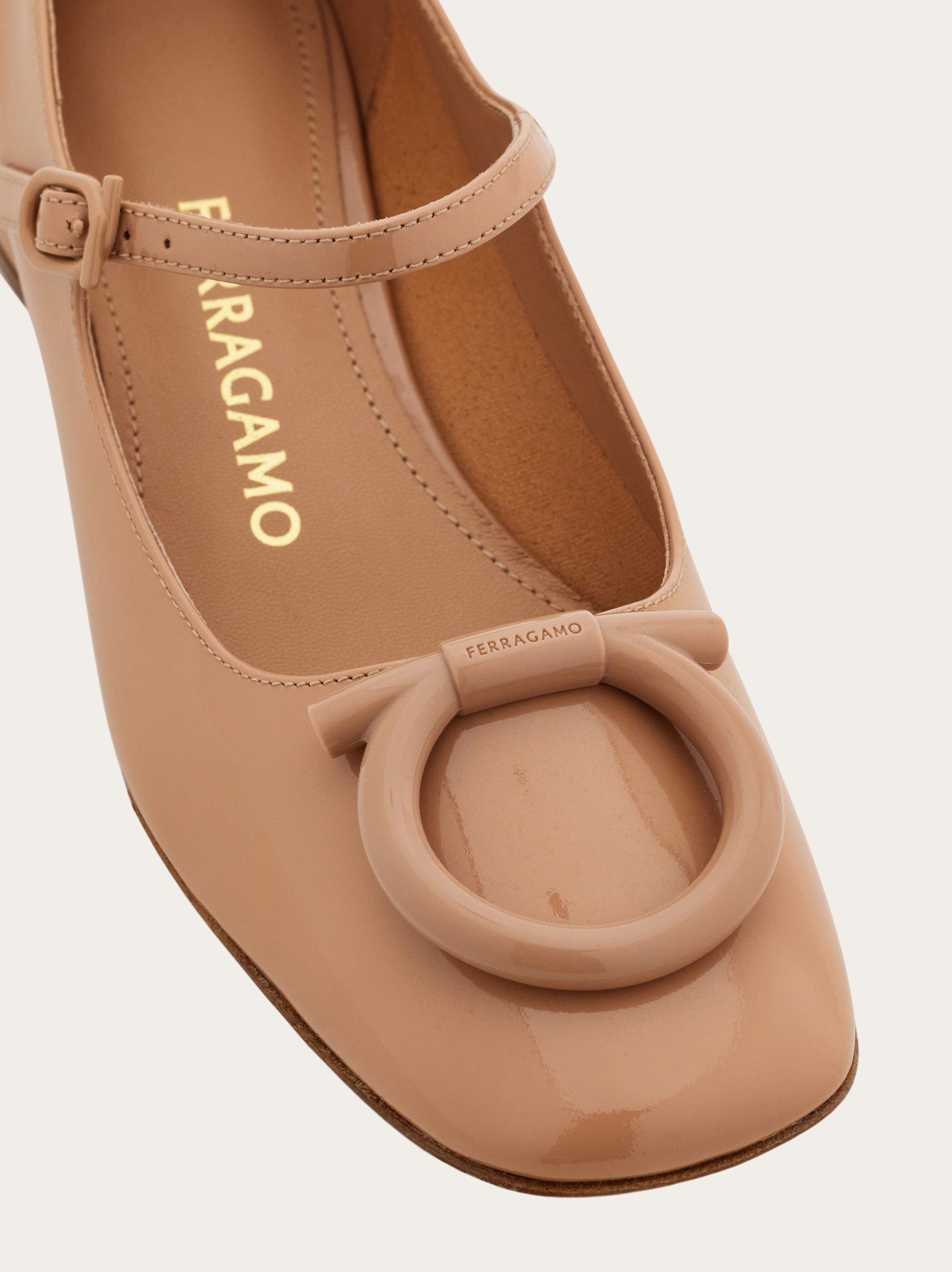 パンプス Ferragamo GANCINI MARY JANE Maxi Gancini Mary Jane - Women | Ferragamo