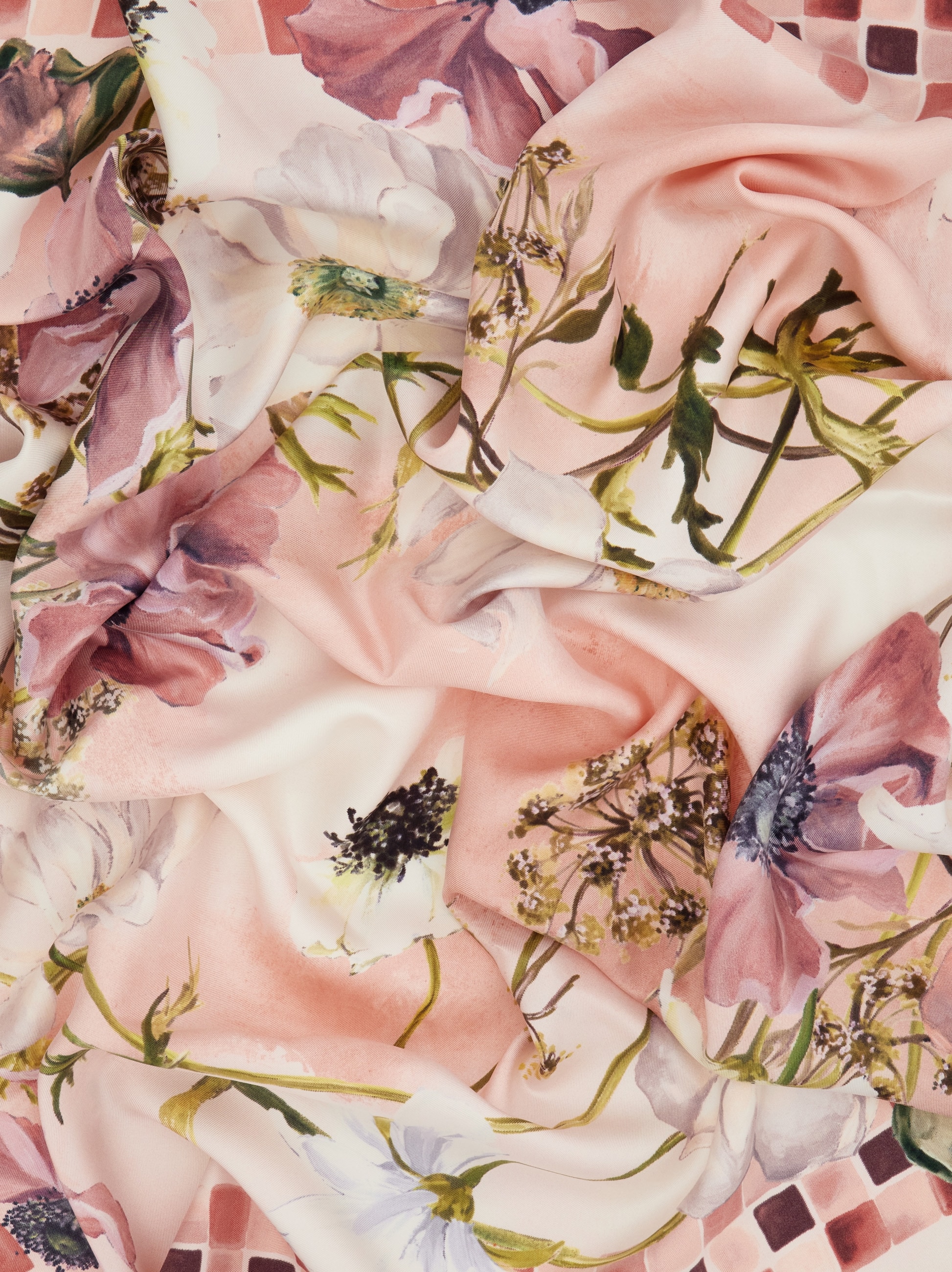 Fiori print silk scarf - Women | Ferragamo