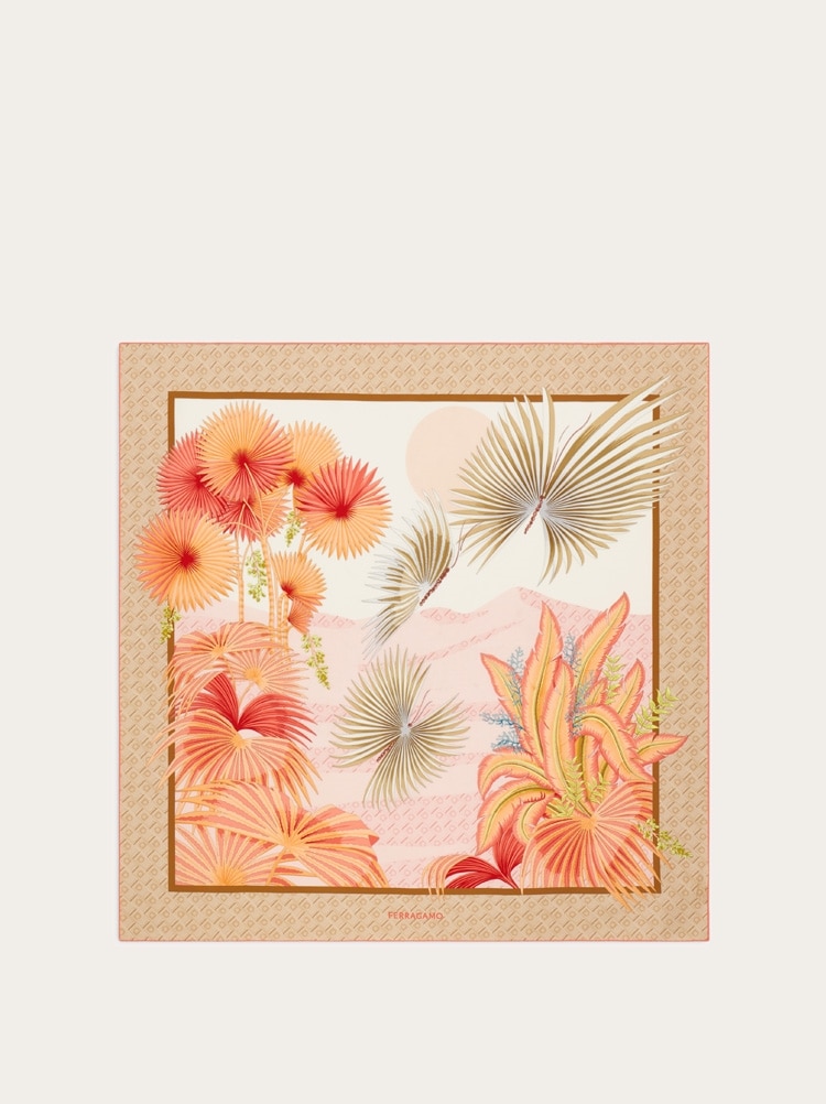 Foulard in seta stampa Dure Gallery image 1