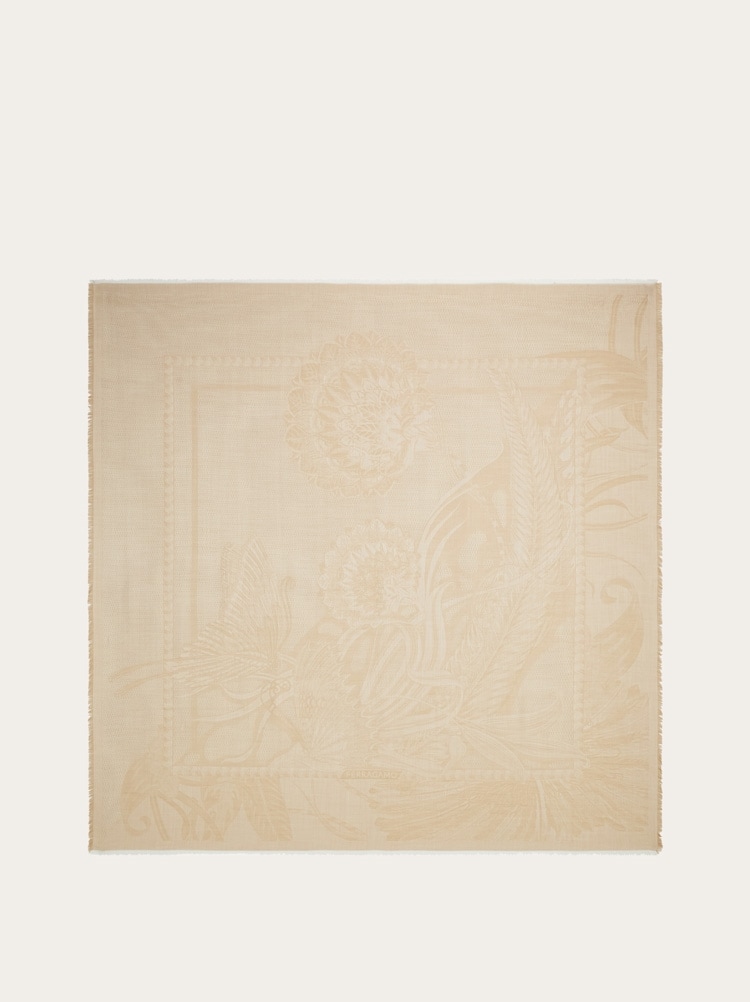 Silk and cashmere stole Gallery image 1
