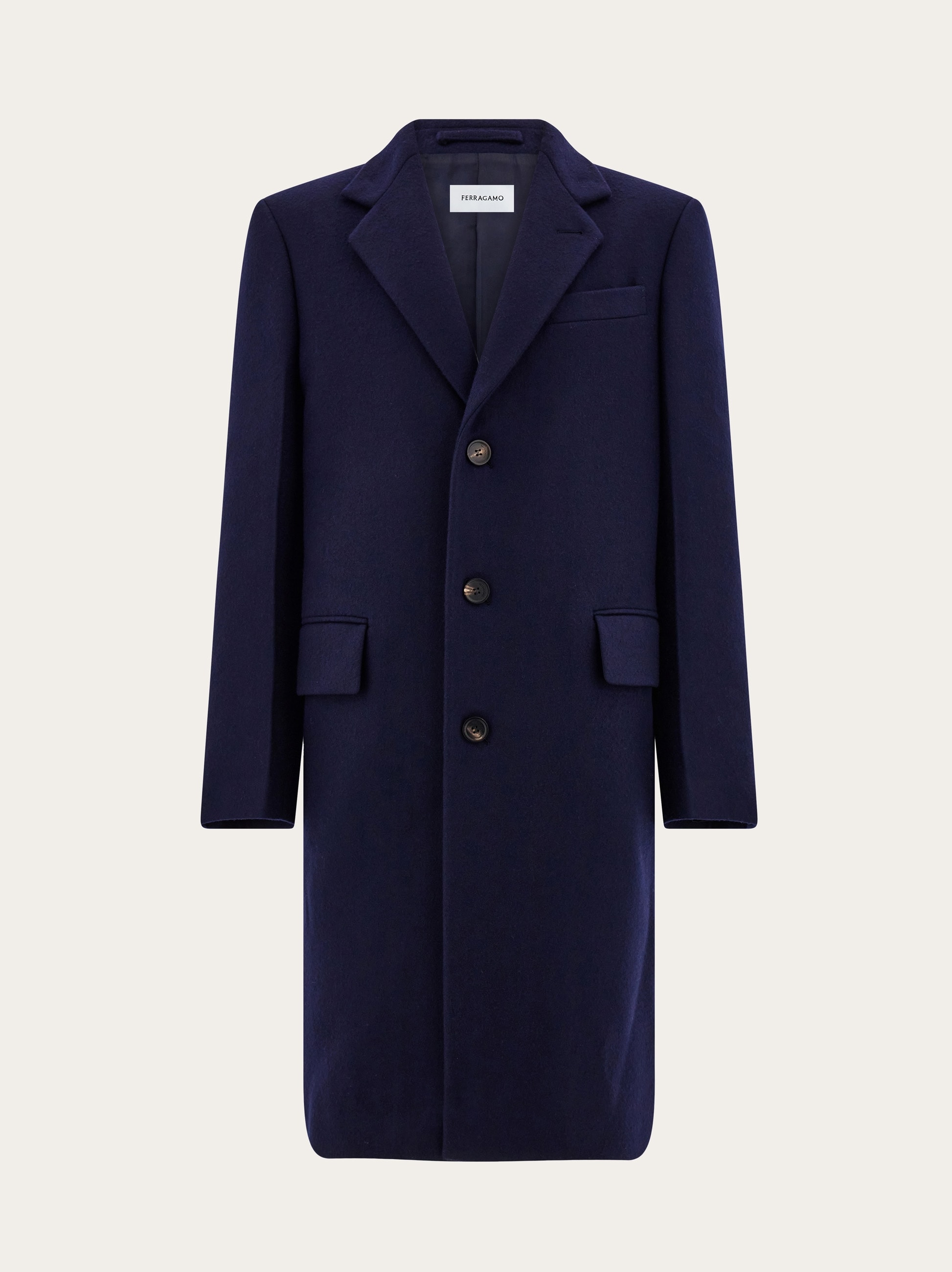 Single breasted coat - Men | Ferragamo