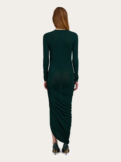 ワンピース FERRAGAMO Asymmetrical dress Multicolor 0765105 785370_03_cart_r20.jpg
