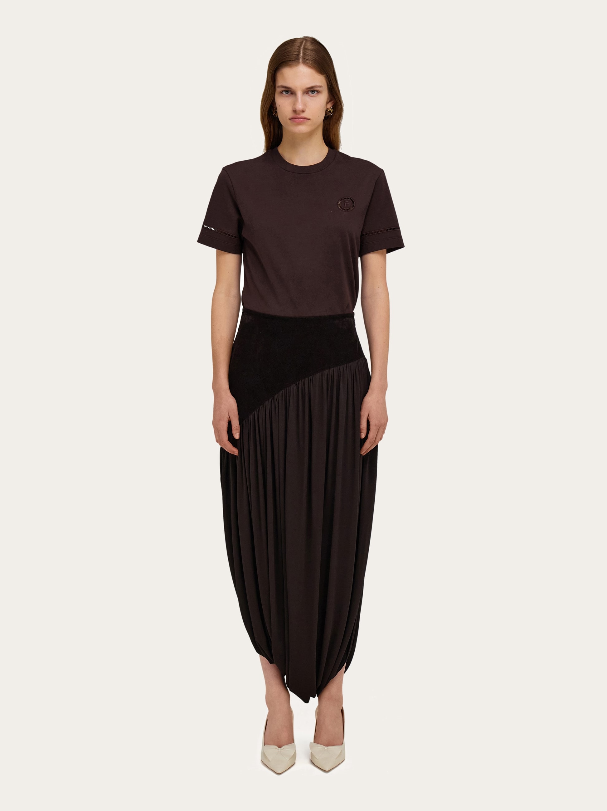 Draped skirt - Women | Ferragamo