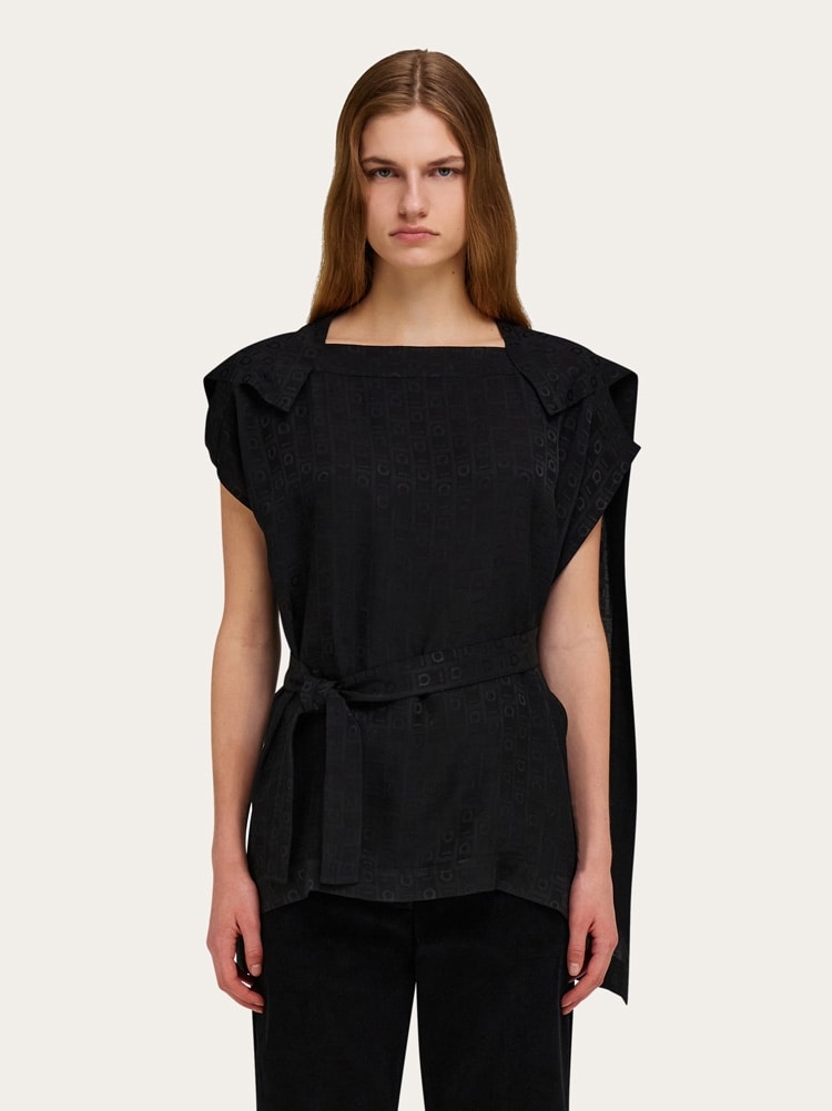 Ferragamo Monogram blouse Gallery image 2