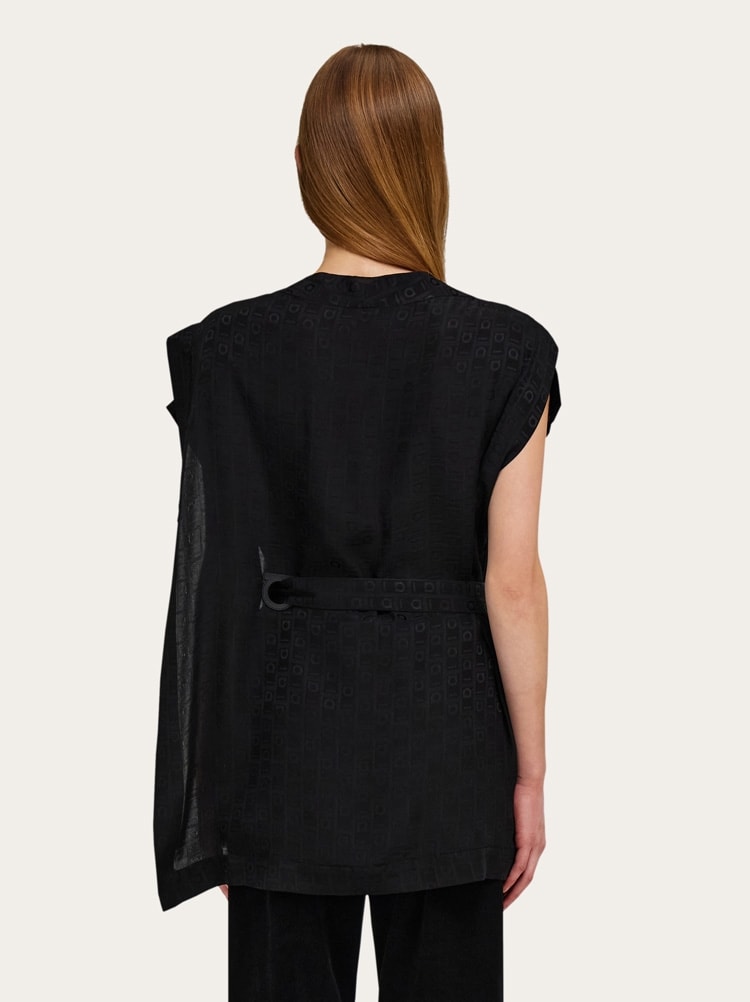 Ferragamo Monogram blouse Gallery image 4