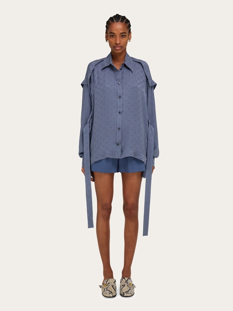 Ferragamo Monogram shirt Gallery image 6