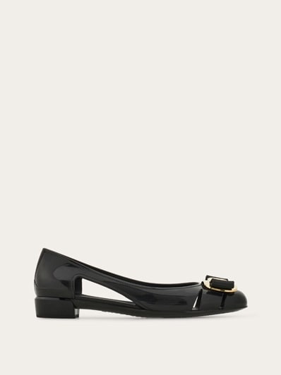 FERRAGAMO ニュー ヴァラ プレート ブーツ ニューヴァラプレート ジェリー - ウィメンズ | Ferragamo