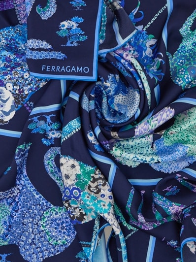 シルクスカーフ - ウィメンズ | Ferragamo