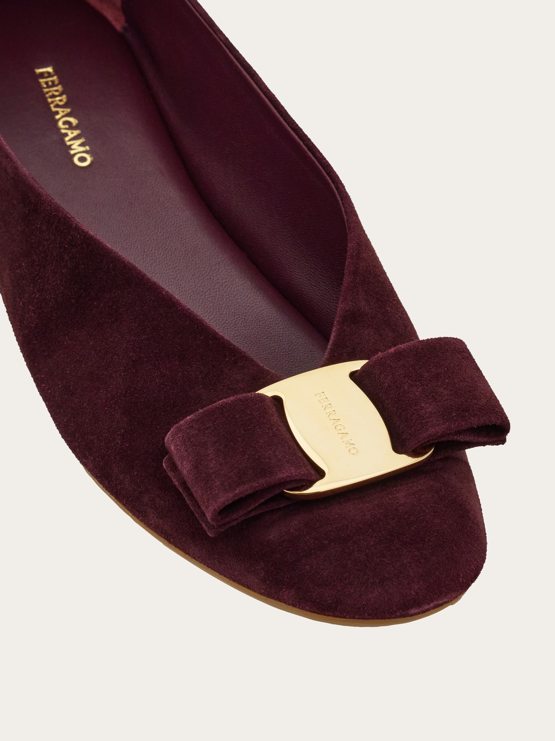 【送料&関税込】Ferragamo Vara Bow Ballet Flats Vara Bow ballet flat - Women | Ferragamo