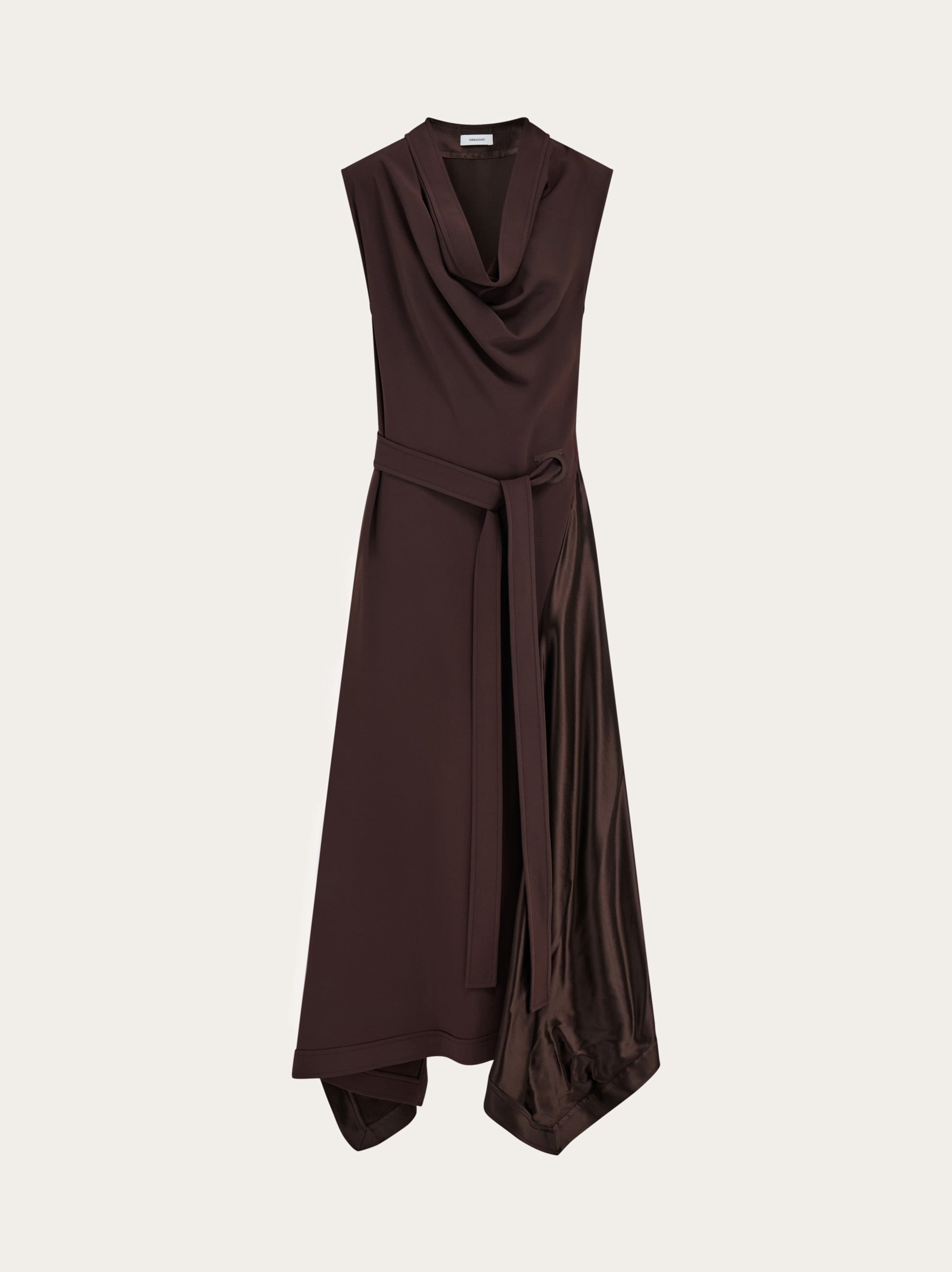 ワンピース Salvatore Ferragamo Chocolate Cady Dress nm_4705510_100244_m