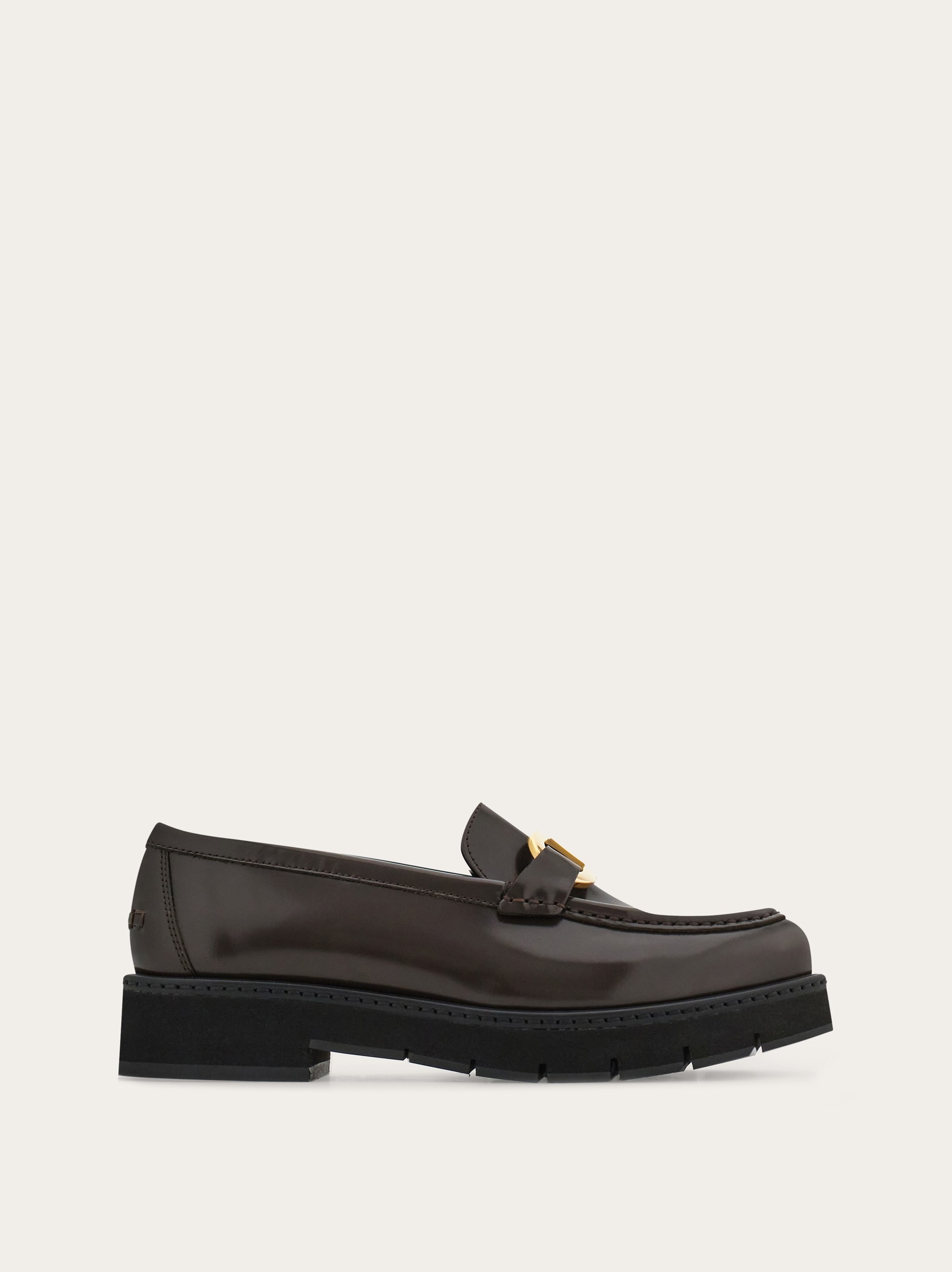 Moccasin with Gancini ornament - Women | Ferragamo