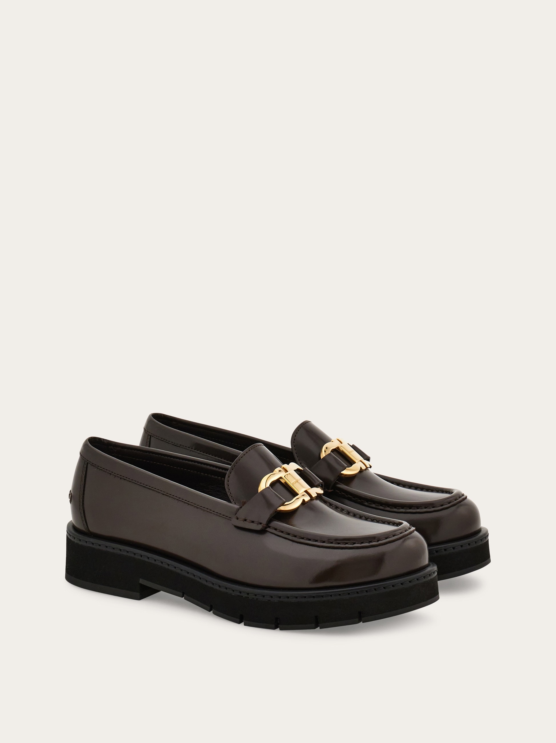 Moccasin with Gancini ornament - Women | Ferragamo