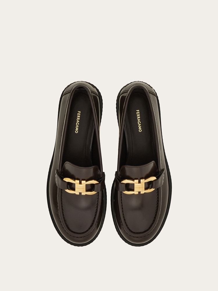 Mocassin ornement Gancini Gallery image 3