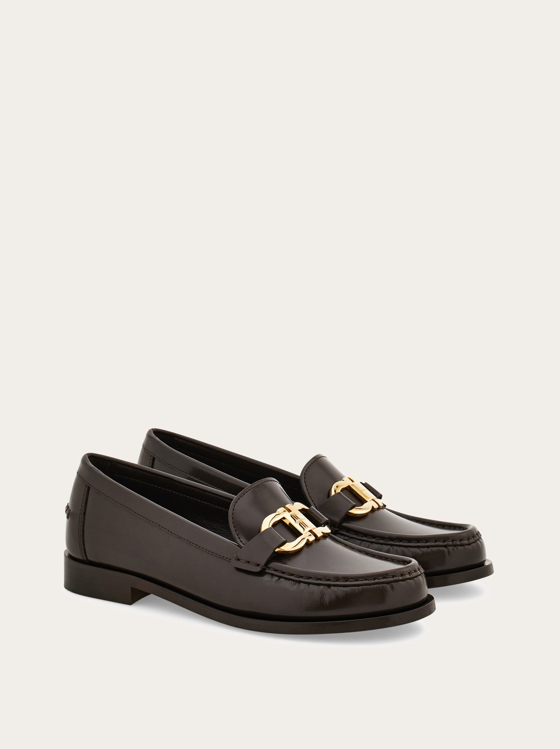 Moccasin with Gancini ornament - Women | Ferragamo