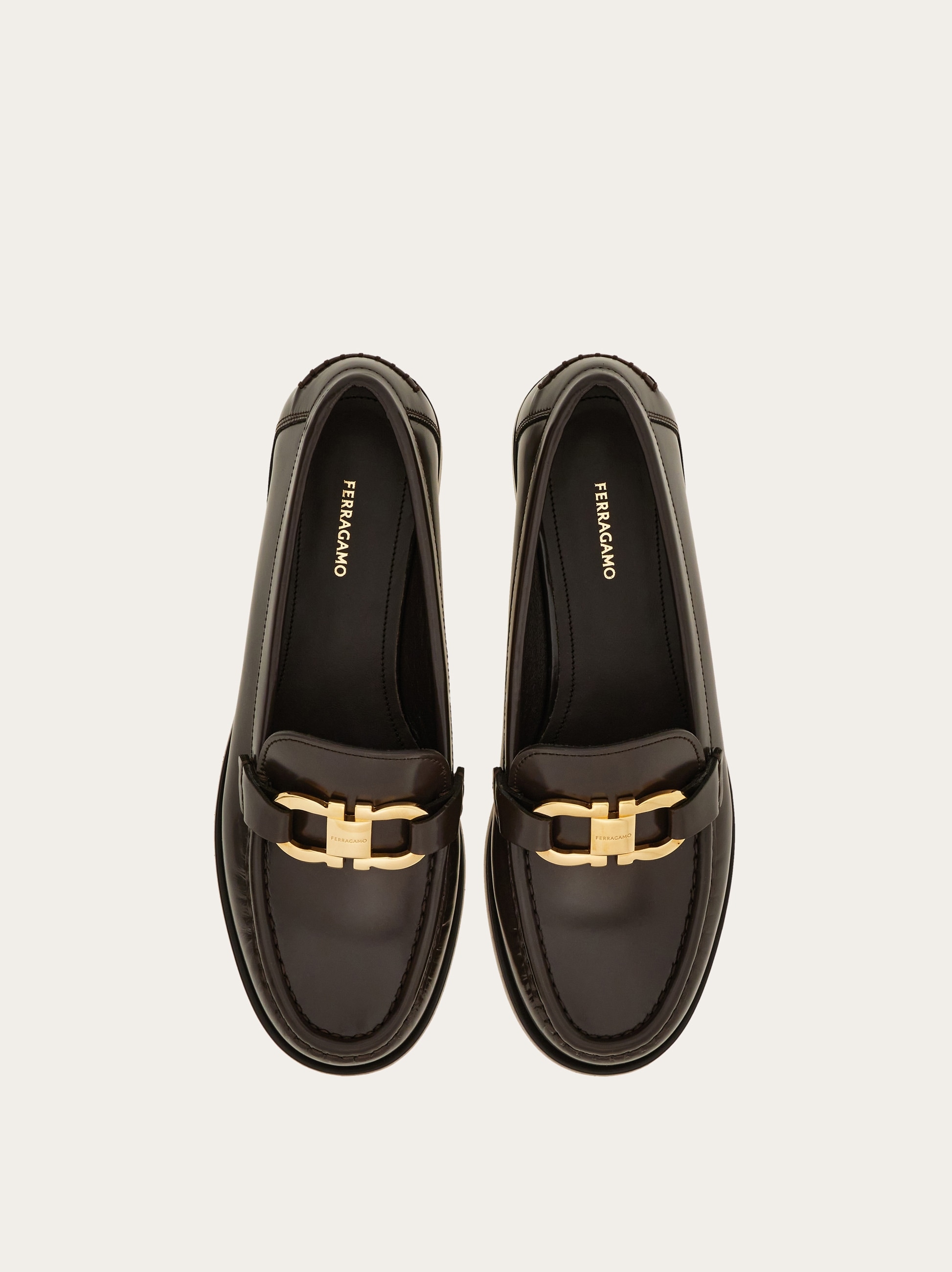 Moccasin with Gancini ornament - Women | Ferragamo