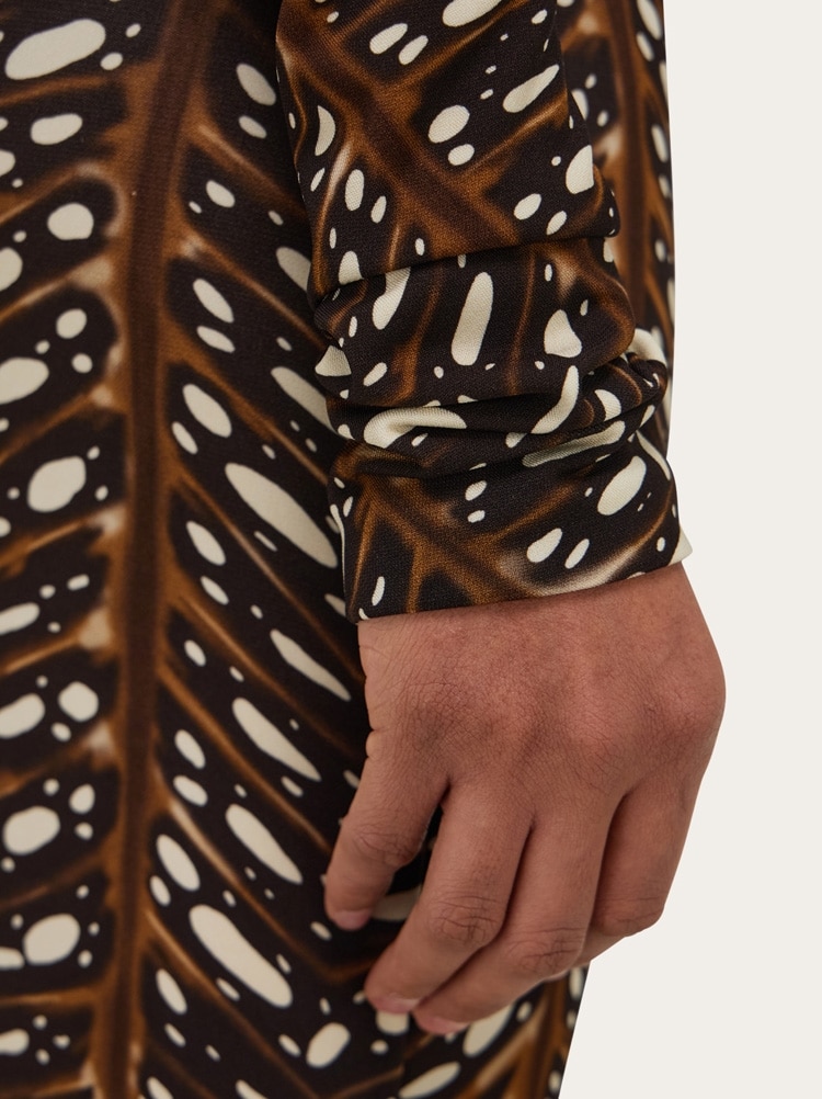 Vestido stretch con efecto globo Gallery image 6