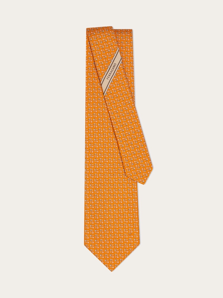 Lollipop print silk tie Gallery image 3