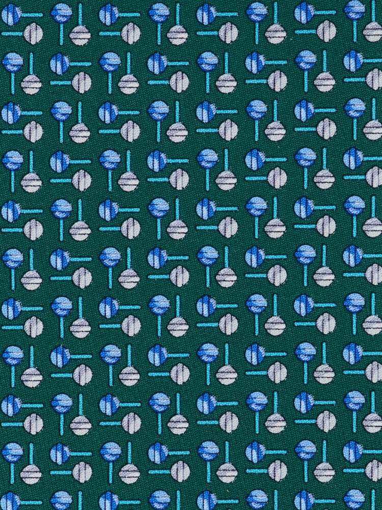 Lollipop print silk tie Gallery image 2