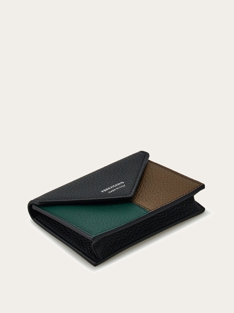 Color block credit card holder Gallery image 2