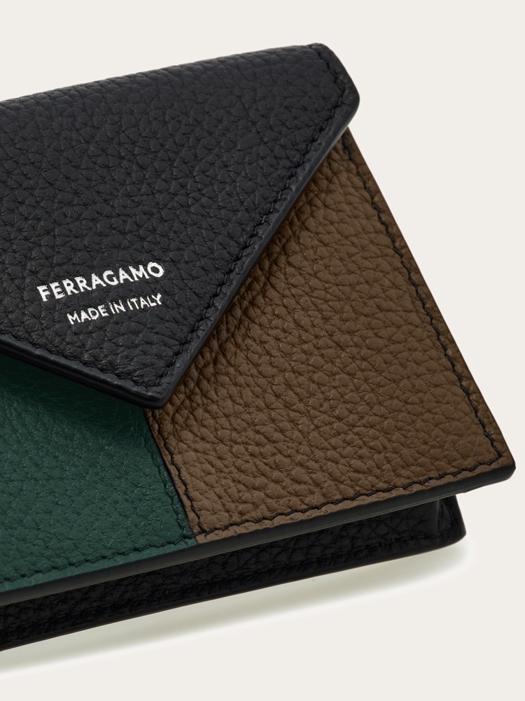 Color block credit card holder Gallery image 6