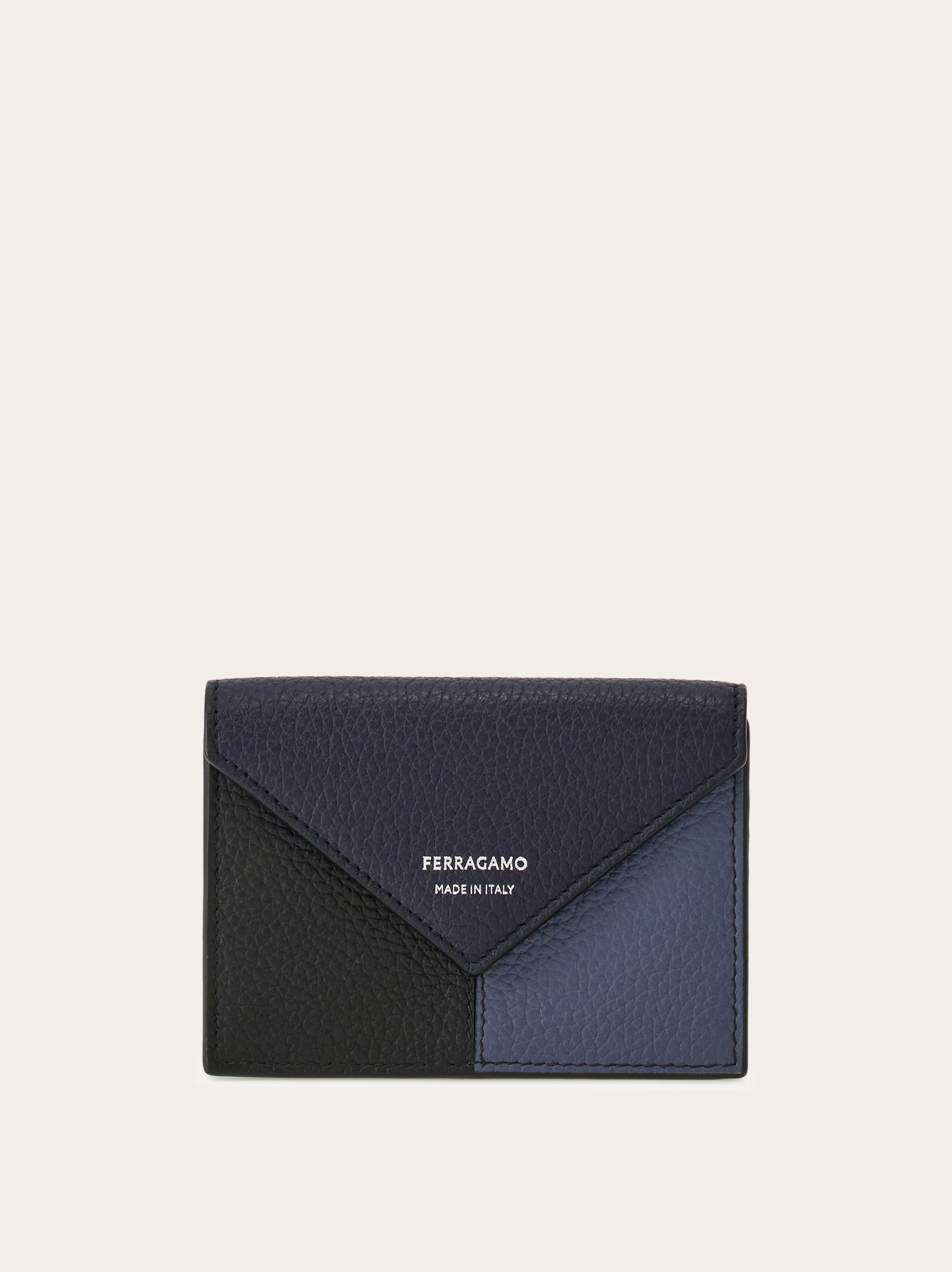 Color block credit card holder - Men | Ferragamo