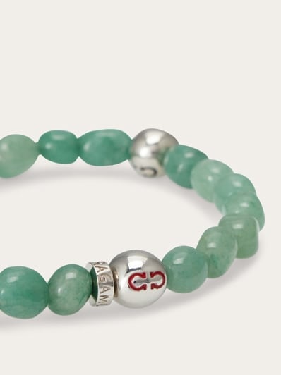 Baroque beads bracelet - size 19 - Men | Ferragamo