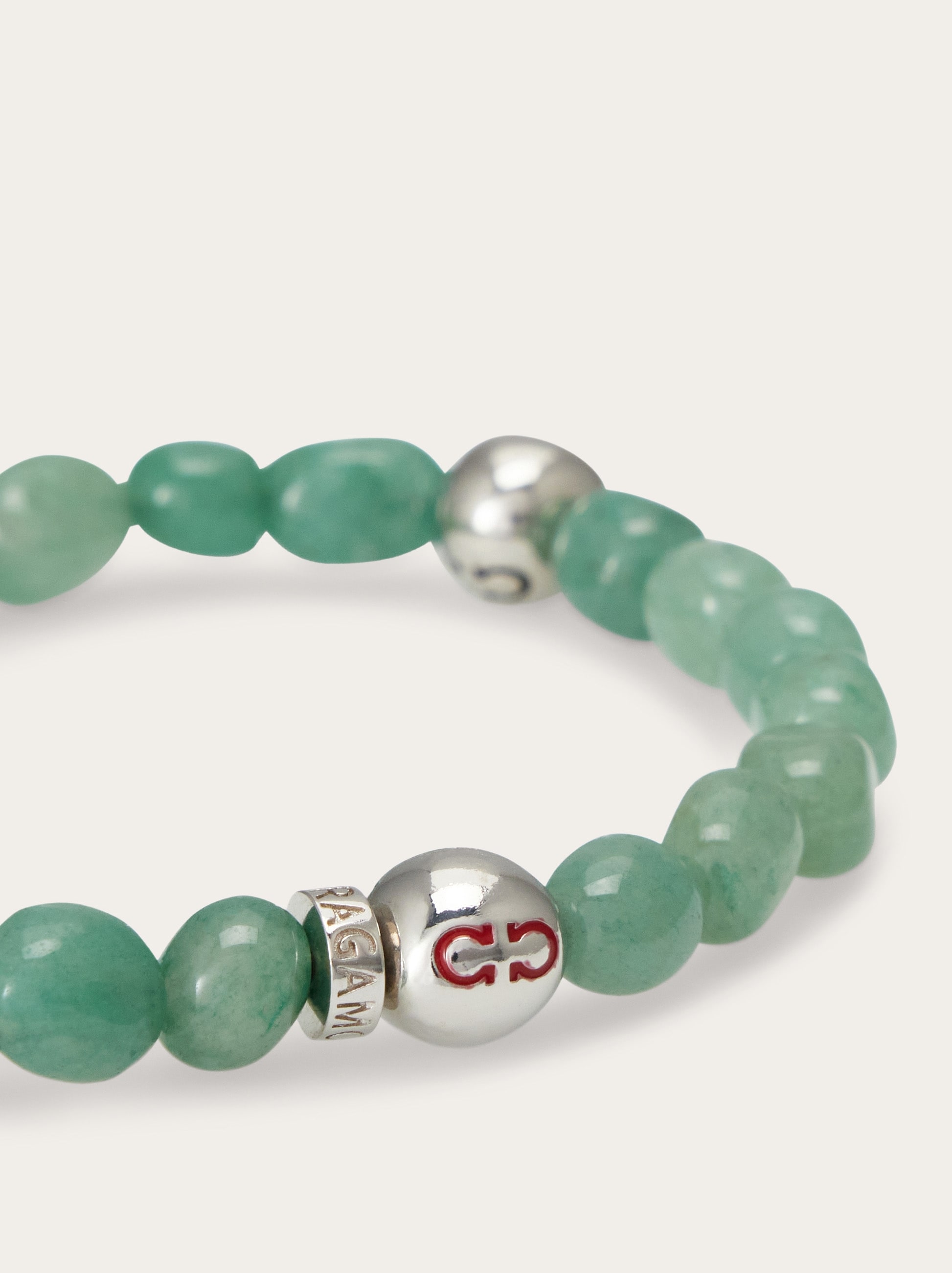 【関税送料込】Ferragamo Baroque Beads ブレスレット α Baroque beads bracelet - size 19 - Men | Ferragamo