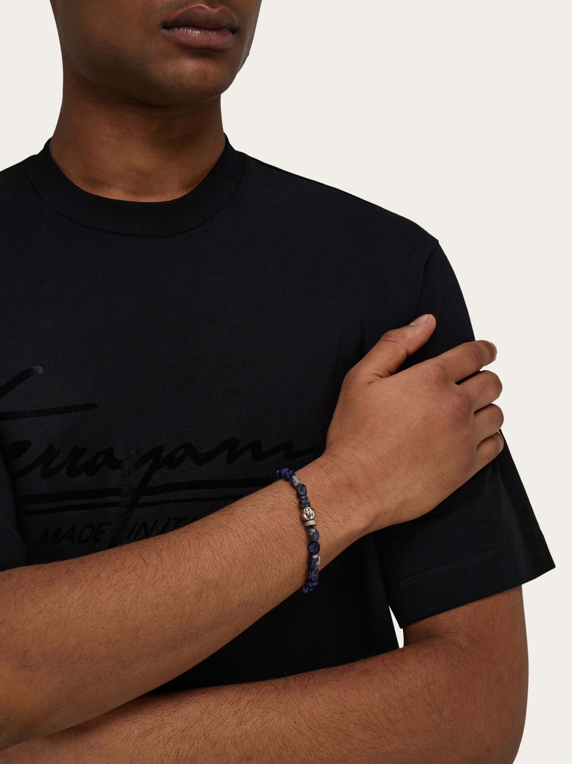 Baroque beads bracelet (20cm) - Men | Ferragamo