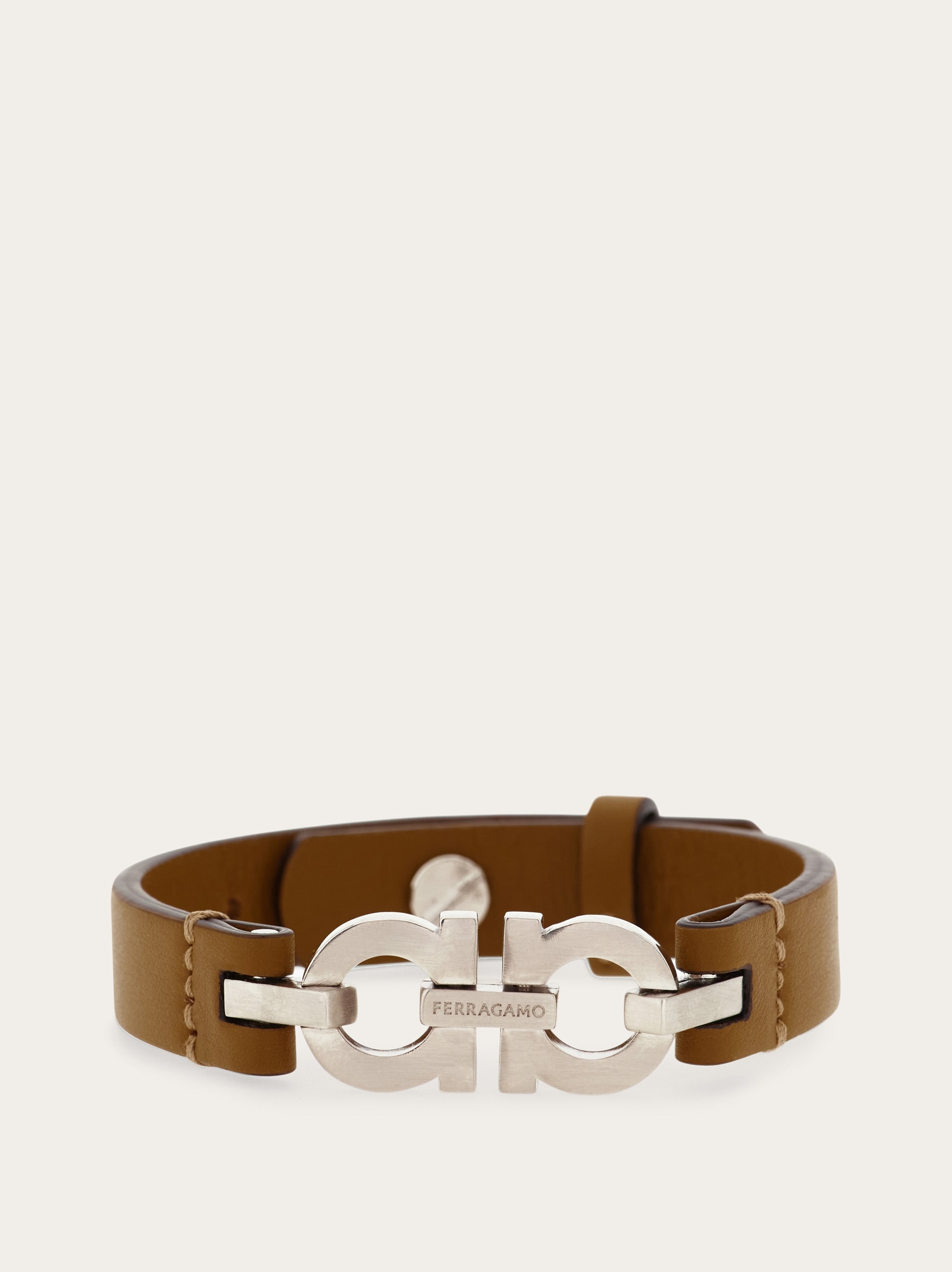 Double Gancini bracelet - Men | Ferragamo
