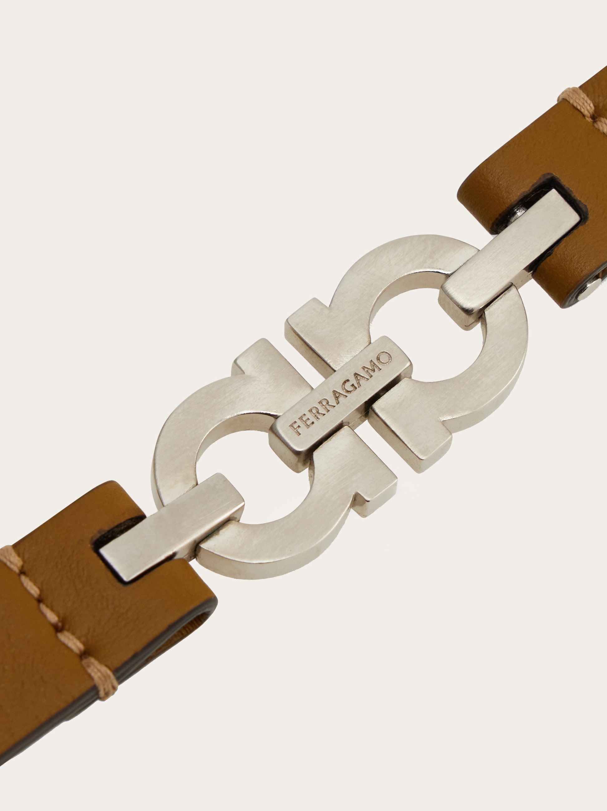 Double Gancini bracelet - Men | Ferragamo