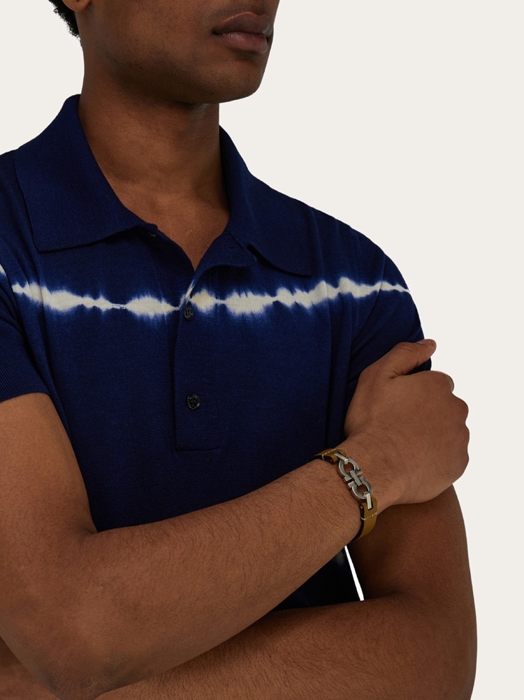 Double Gancini bracelet Gallery image 3