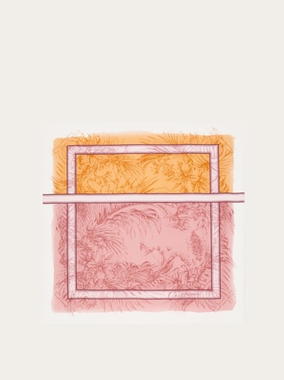 【送料&関税込】Ferragamo Silk Scarf With Print FERRAGAMO Silk scarf with print | Women's Accessories | Vitkac